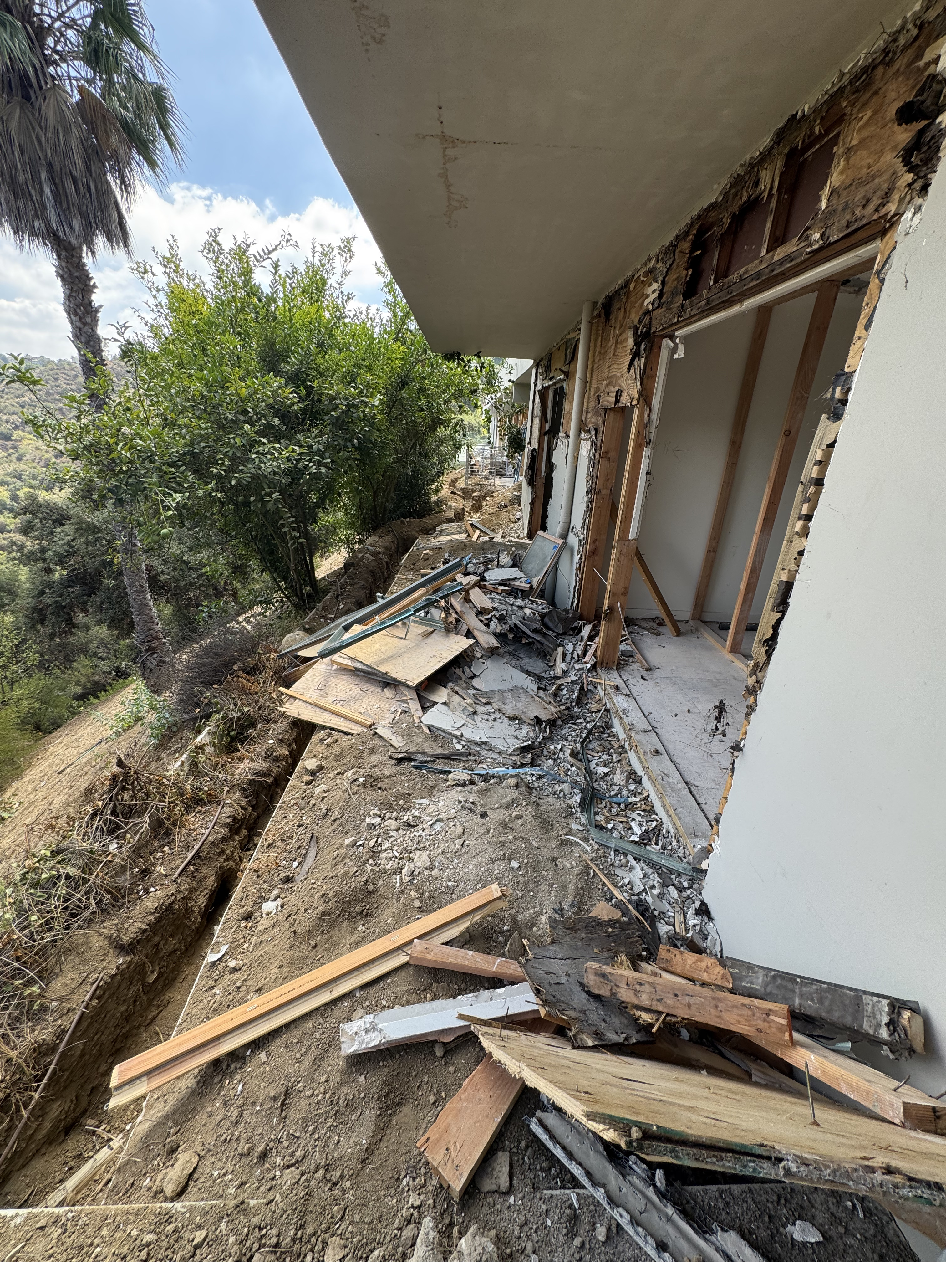 Construction Debris Removal before