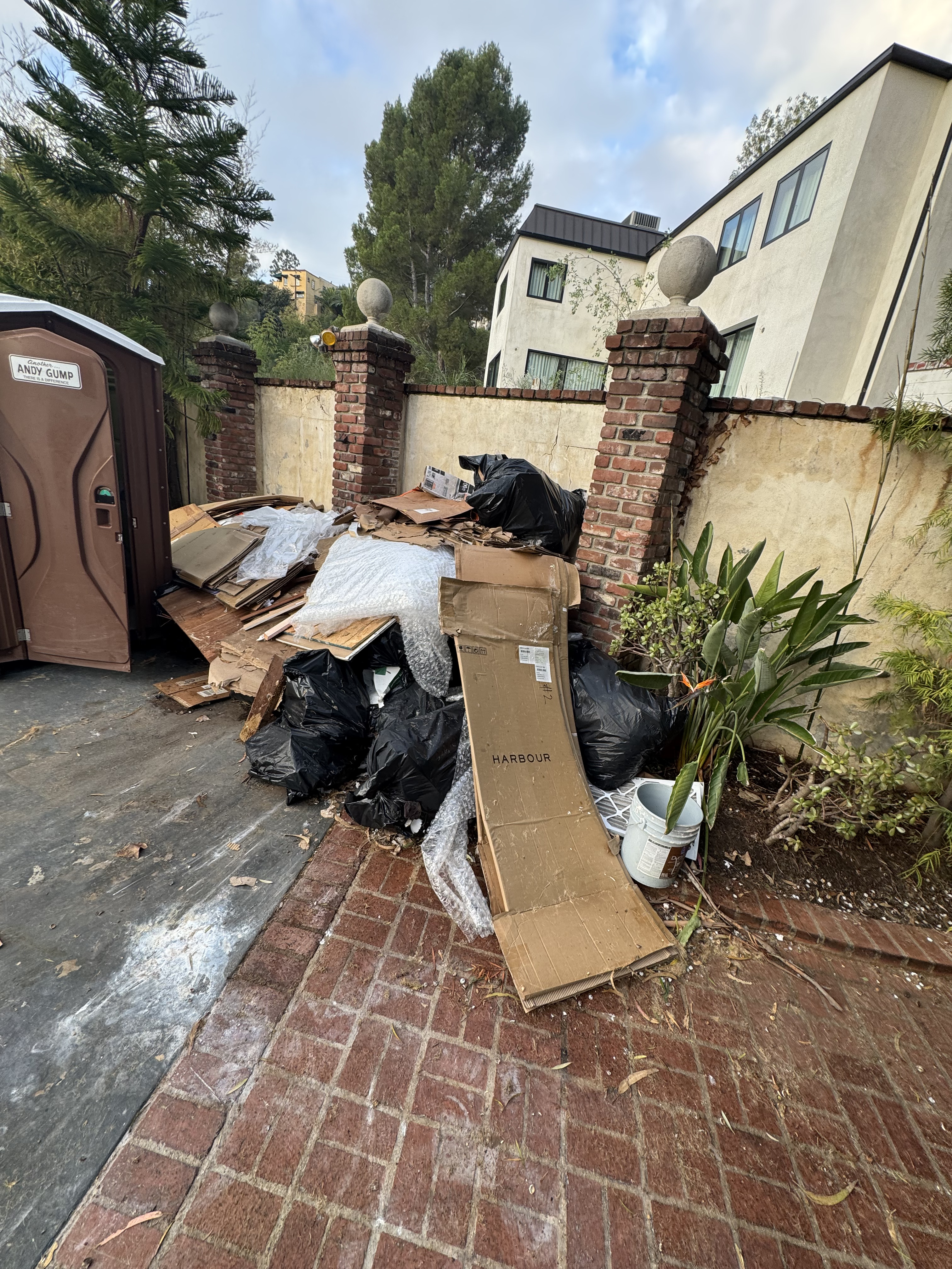Property Cleanup before